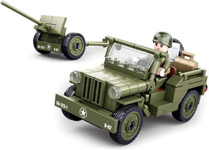 Sluban Building Blocks - Military Jeep