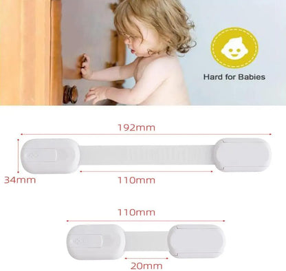Multi-Purpose Baby Safety Flexi Locks - Pack of 6