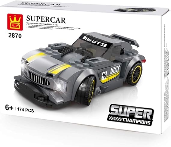 Wange Building Blocks - Racing Car