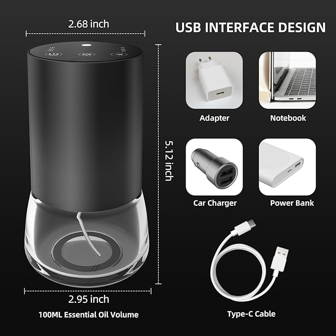 Waterless Aromatherapy Diffuser
