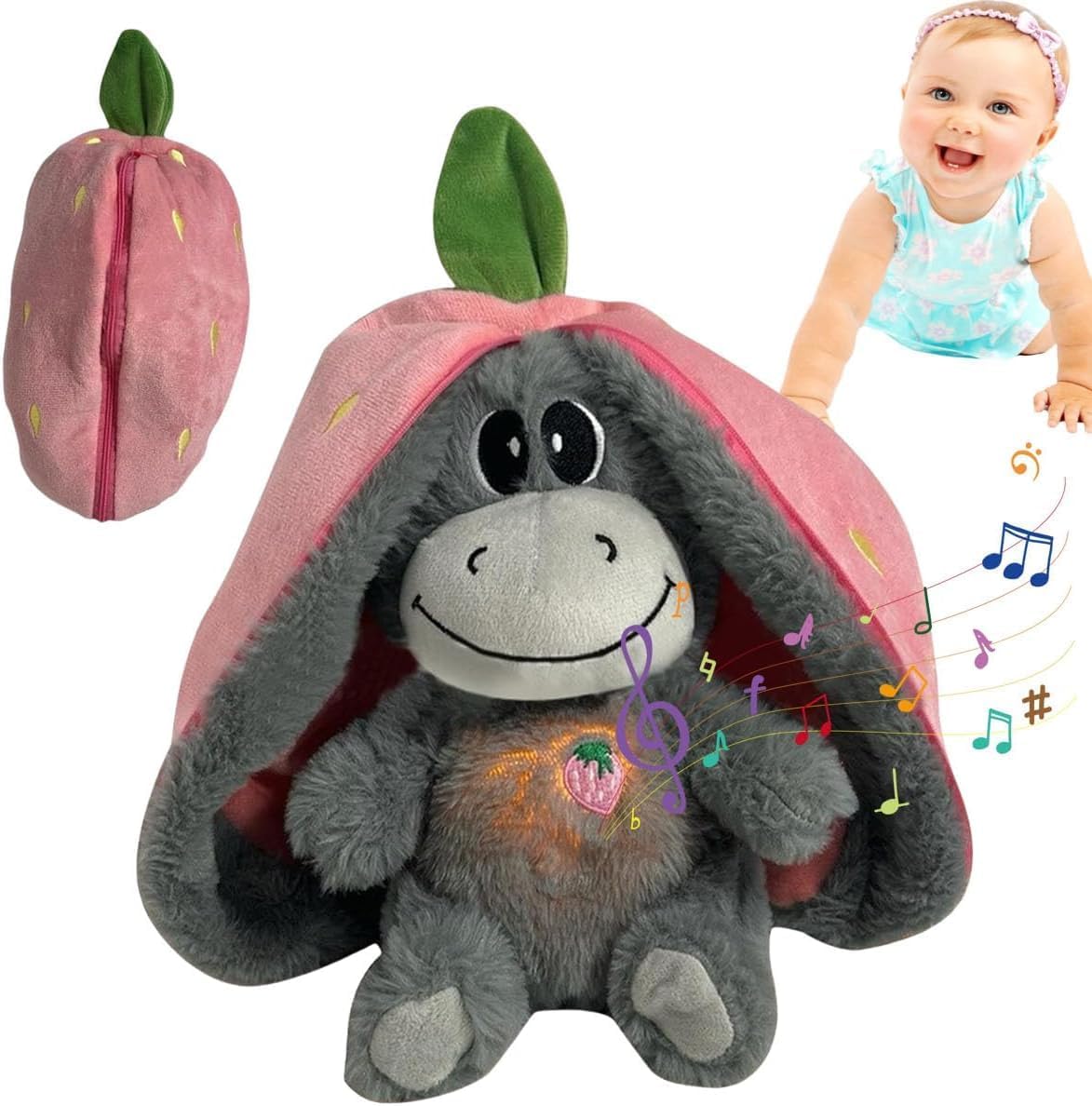 Breathing & Soothing Snuggle Plush Toys For Kids