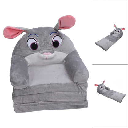 2-IN-1 Foldable Kids Sofa & Daybed