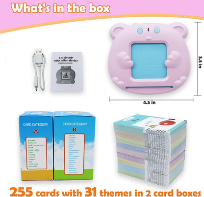 Kids English Flash Card Reading & Pronunciation Toy