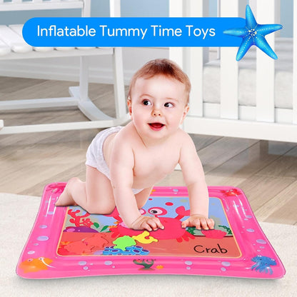 Inflatable Water Baby Tummy Time Mat