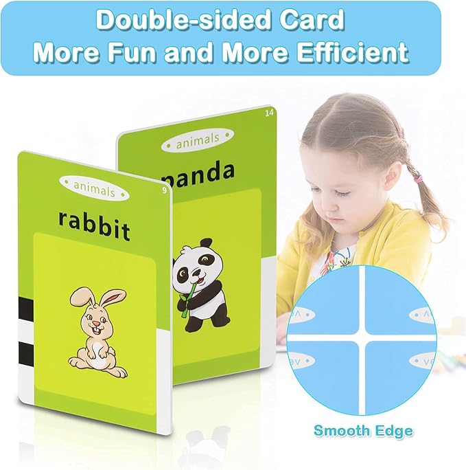 Kids English Flash Card Reading & Pronunciation Toy