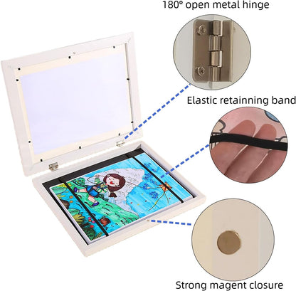 Kids Art Wooden Storage Frames - A3 & A4 Size