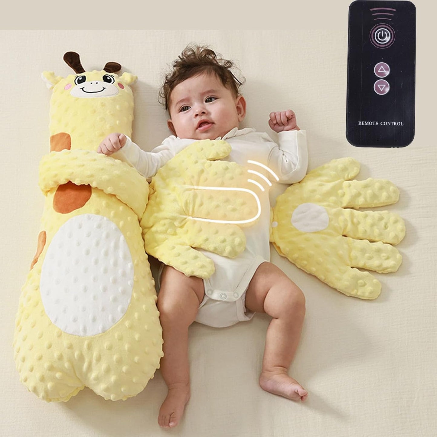 Sleep Buddy Patting Pillow Plush Toy - Sleep Companion for Babies