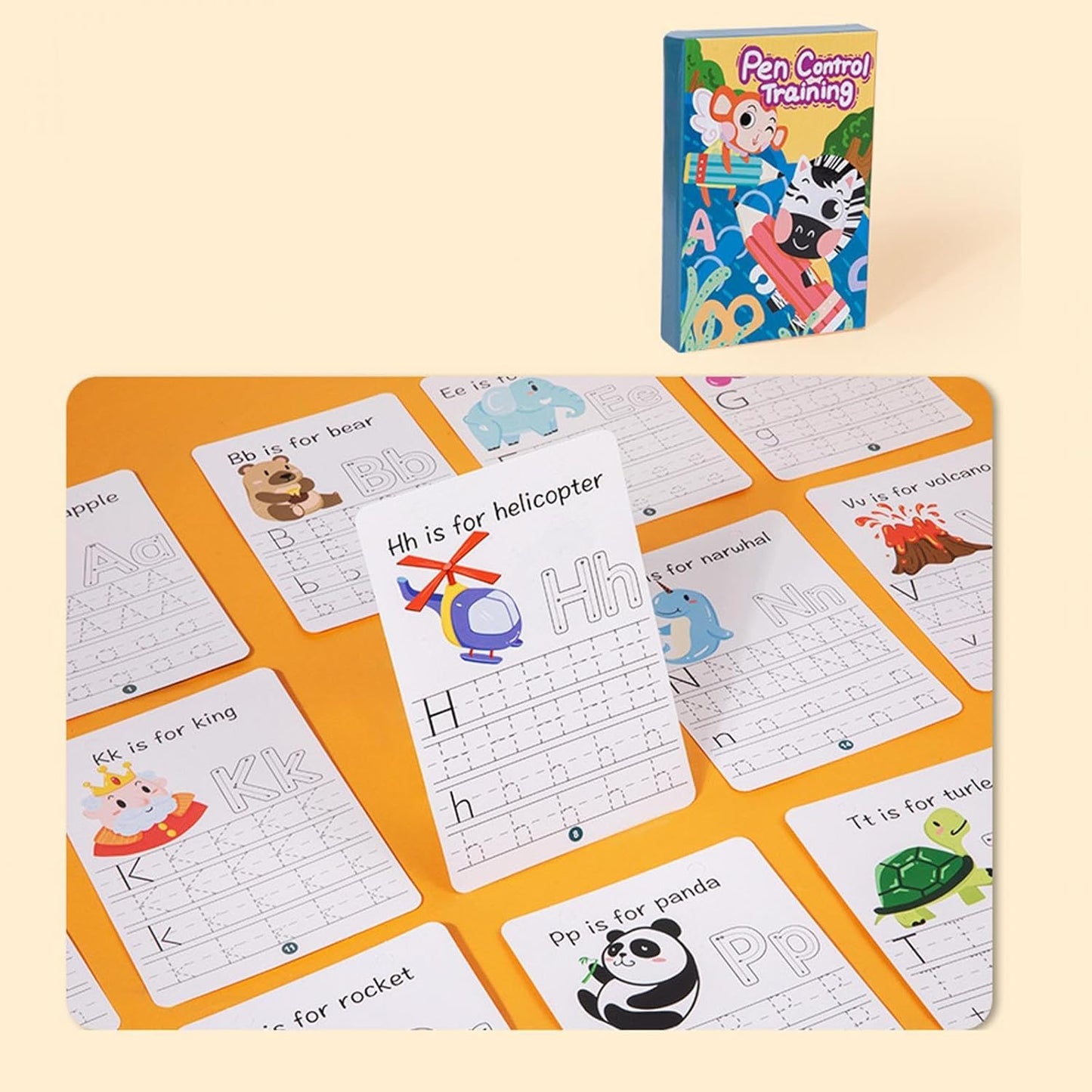 Reusable Preschool Pen Control Training Books - 30 Reusable Pages