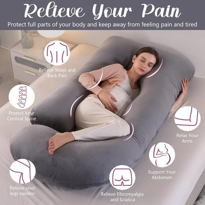 U-Shape Full Body Pregnancy Pillow