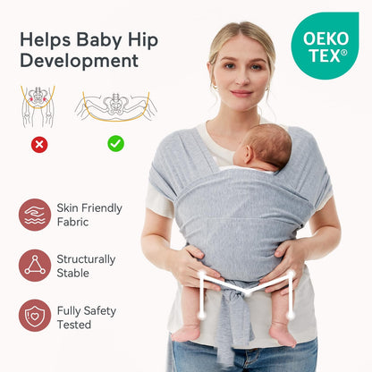 Ergonomic Baby Wrap Carrier - Adjustable