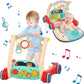 2-IN-1 Piano Play Mat & Baby Walker