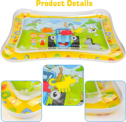 Inflatable Water Baby Tummy Time Mat