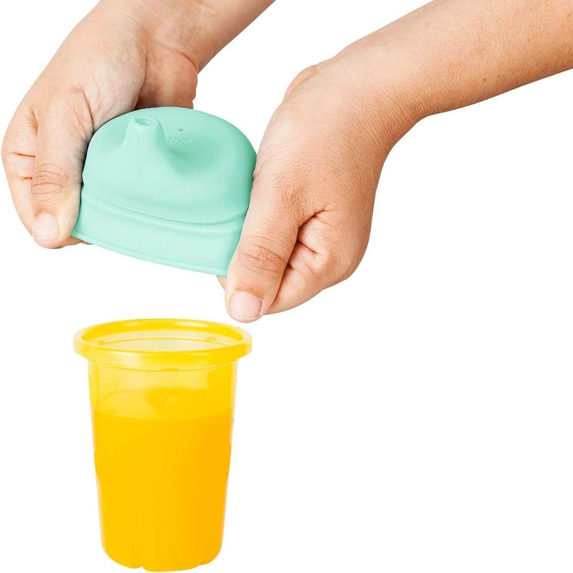 Non-Spill Silicone Sippy Cup Lids