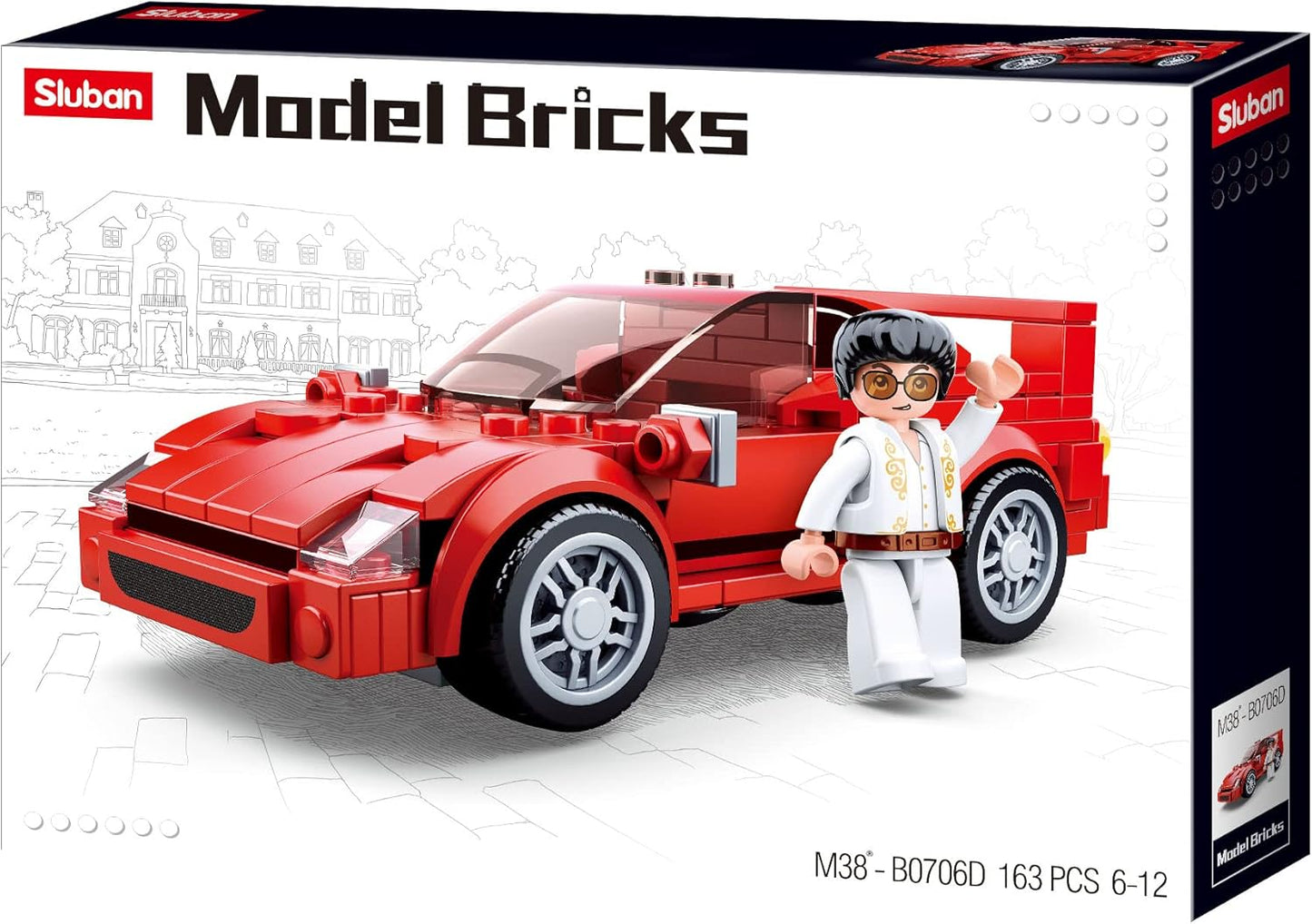 Sluban Building Blocks -  Racing Car