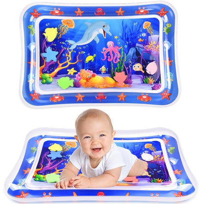 Inflatable Water Baby Tummy Time Mat