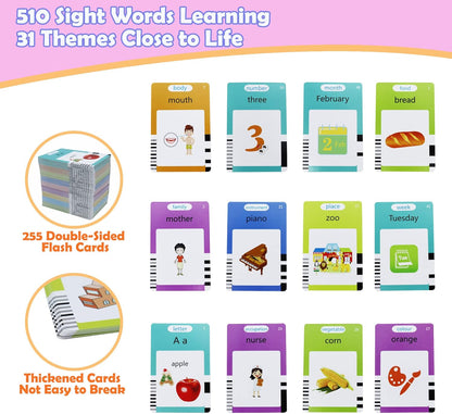 Kids English Flash Card Reading & Pronunciation Toy