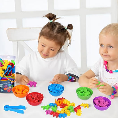 Montessori Color Sorting & Counting Toy For Toddlers