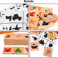 Montessori Shadow Matching Wooden Puzzle Game