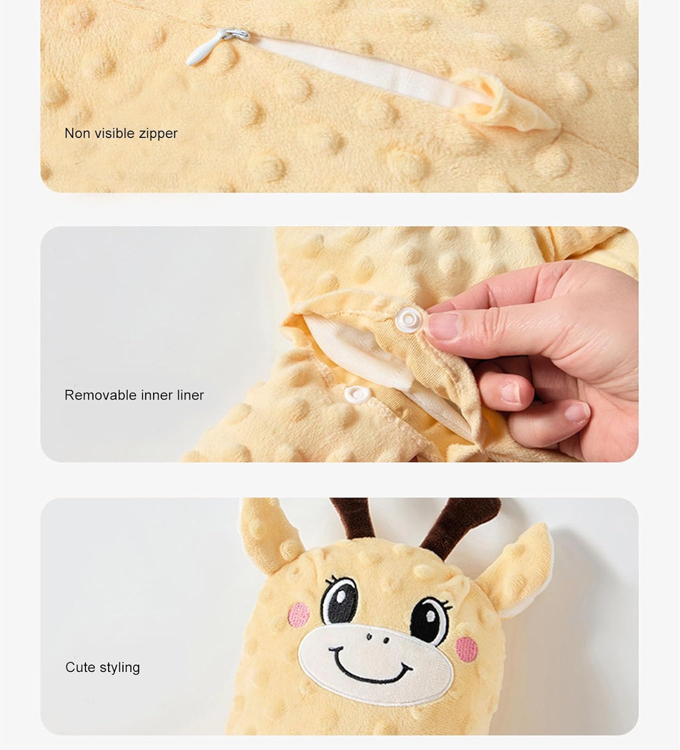 Sleep Buddy Patting Pillow Plush Toy - Sleep Companion for Babies