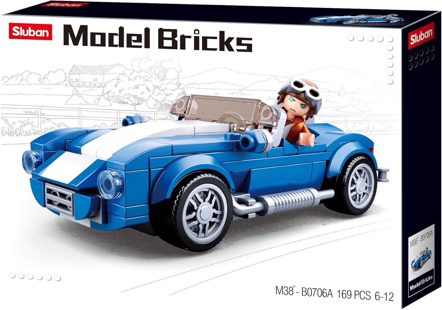 Sluban Building Blocks -  Racing Car
