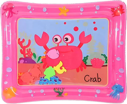 Inflatable Water Baby Tummy Time Mat