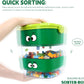 Lego & Building Blocks Sorting & Storage Boxes - Compatible With Classic Sized Blocks