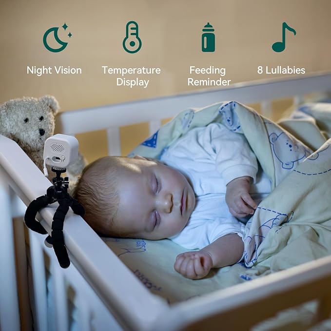 Chai 2.8″ Video Baby Monitor with Audio and Night Vision