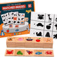 Montessori Shadow Matching Wooden Puzzle Game