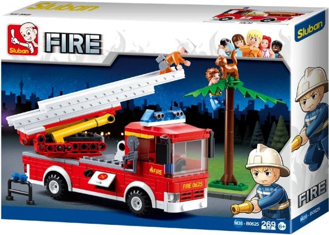 Sluban Building Blocks - Large Fire Truck