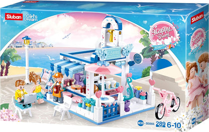 Sluban Building Blocks - Girl's Dream Coffee Shop