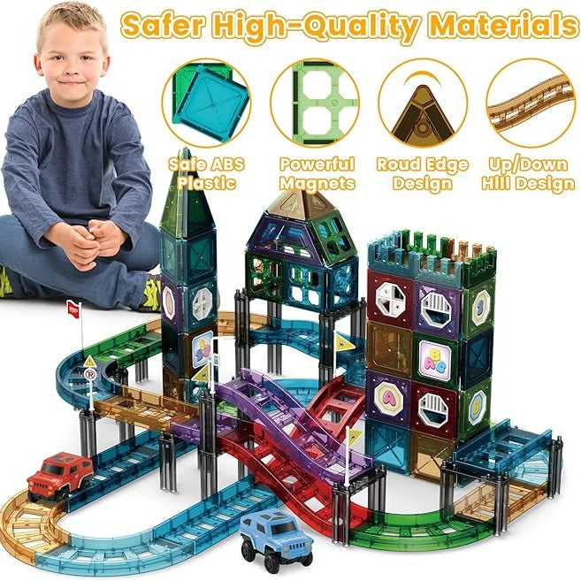 STEM Magnetic Building Tiles