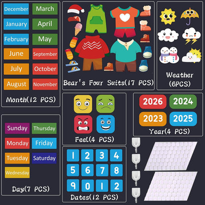 Montessori Hangable Felt Busy Boards