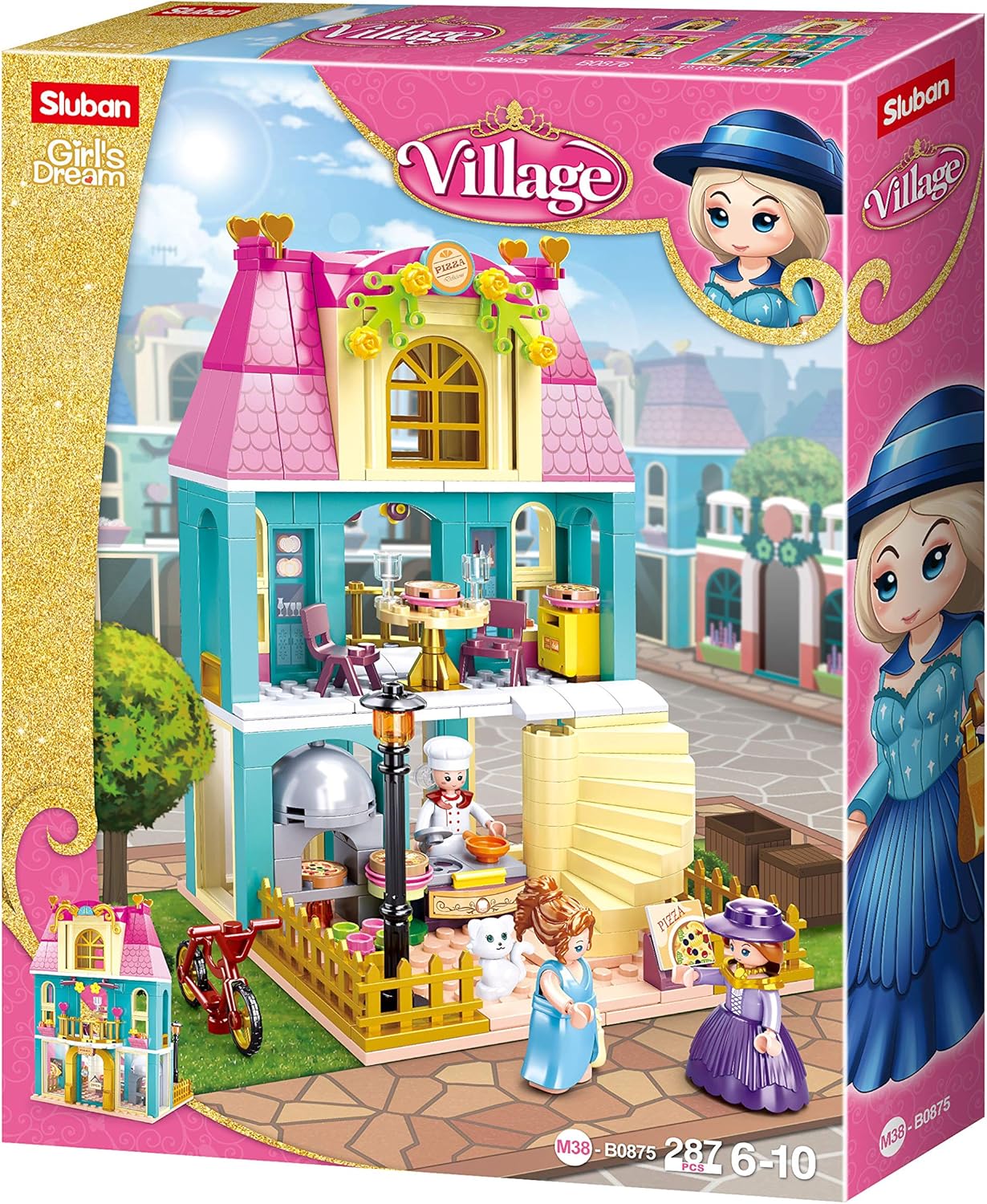 Sluban Building Blocks - Girl's Dream Princess House