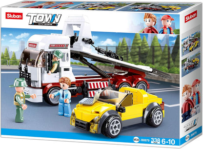 Sluban Building Blocks - Car Carrier Truck