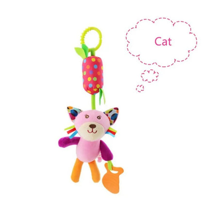 Hanging Rattle Plush Toys For Babies