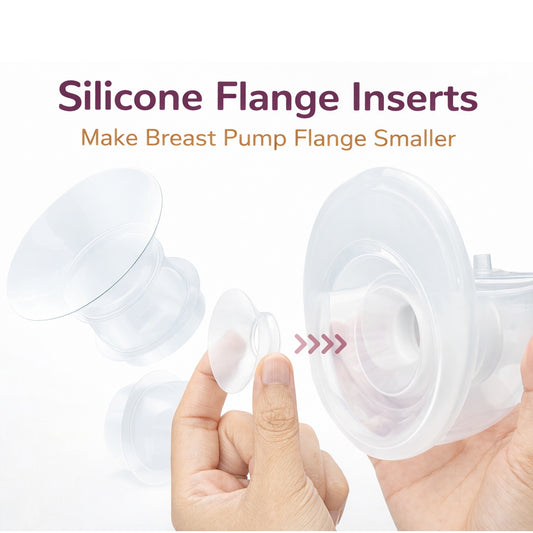 Breast Flange Size Converter For Any Electric Breast Pump  - 15mm, 17mm, 19mm & 21mm