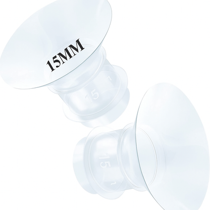 Breast Flange Size Converter For Any Electric Breast Pump  - 15mm, 17mm, 19mm & 21mm
