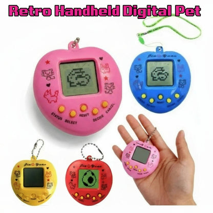 Virtual Handheld Digital Pet – Retro Keychain Toy