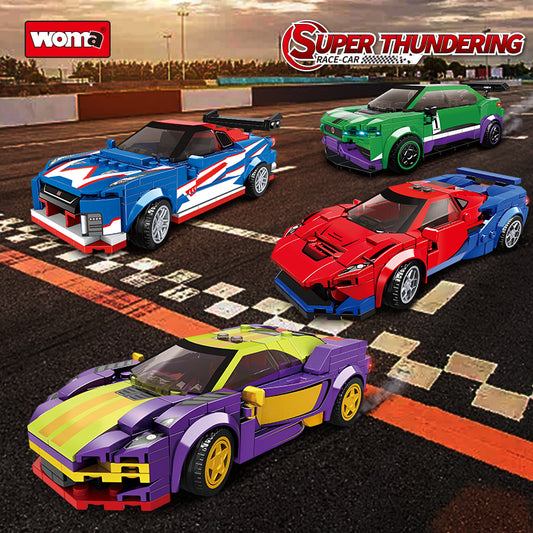 Woma Building Blocks -  Racing Car