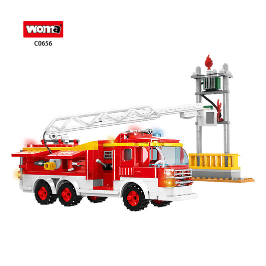 Woma Building Blocks -  Firefighter Truck