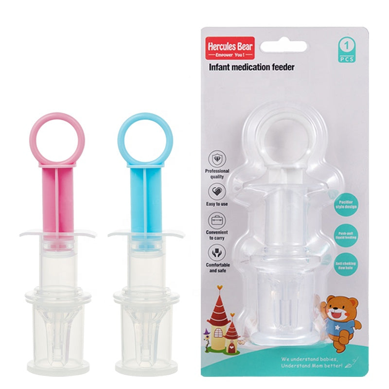 Baby Oral Medicine & Feeding Syringe - White