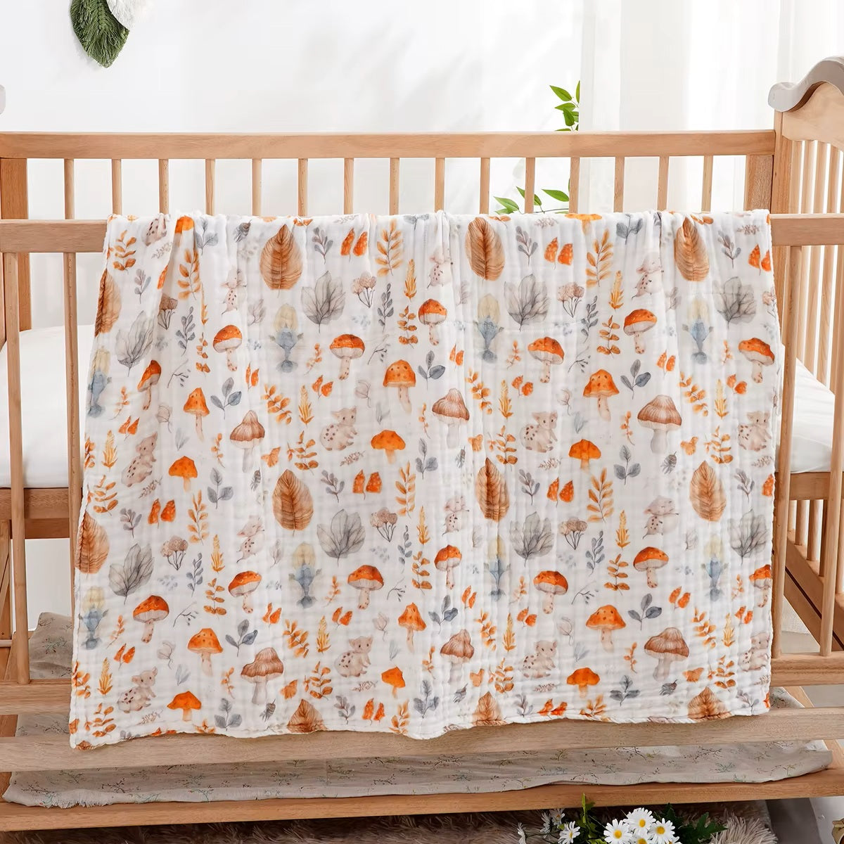 Premium Six-layer Muslin Blanket - 100% cotton