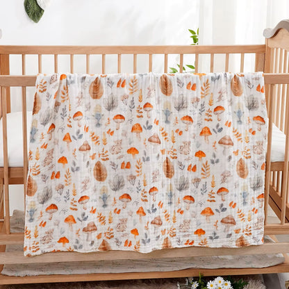 Premium Six-layer Muslin Blanket - 100% cotton