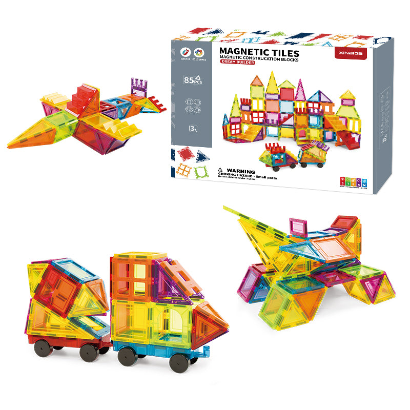 STEM Magnetic Building Block Tiles
