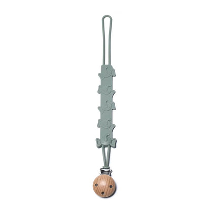 Silicone Baby Dummy Clips (One Piece Safety Design)