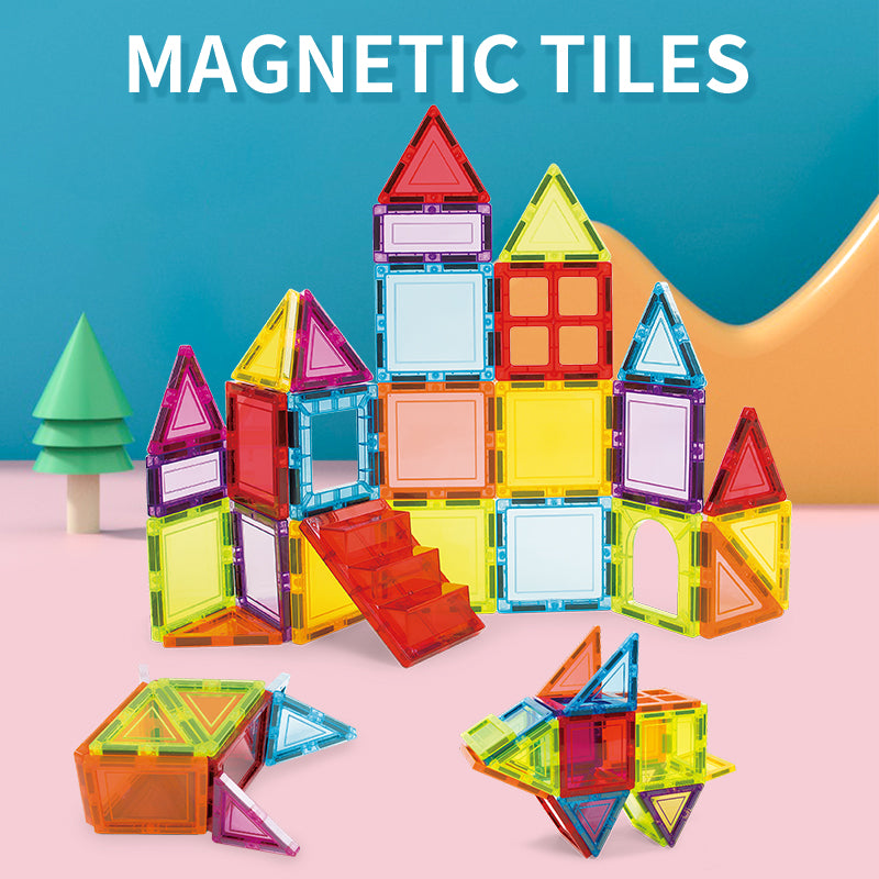 STEM Magnetic Building Block Tiles