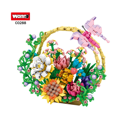 Woma Building Blocks -  Flower Basket
