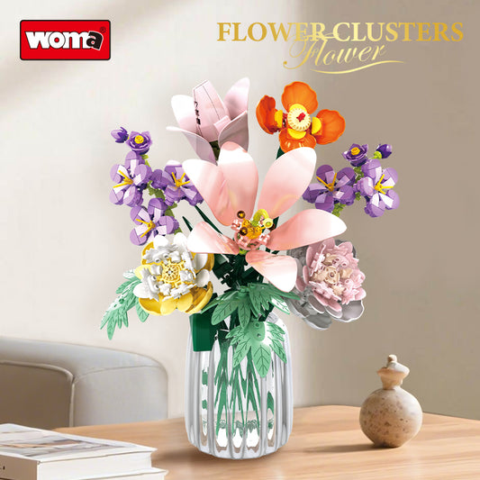Woma Building Blocks -  Flower Bouquet