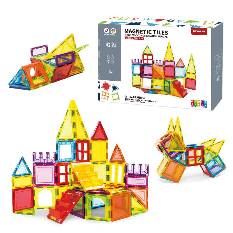 STEM Magnetic Building Block Tiles