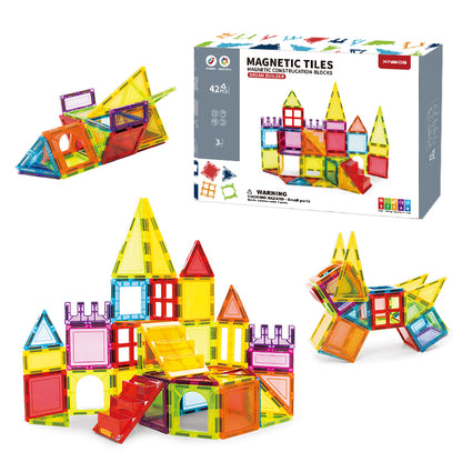 STEM Magnetic Building Block Tiles